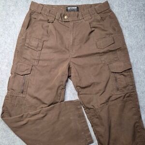 Blackhawk Warrior Wear Tactical Cargo Pants Brown Ripstop 86TP02 Mens 34x31